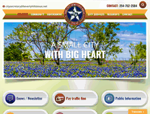 Tablet Screenshot of beverlyhillstexas.net